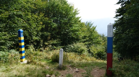 Granica ukraińsko - słowacka – Bieszczady, Polska