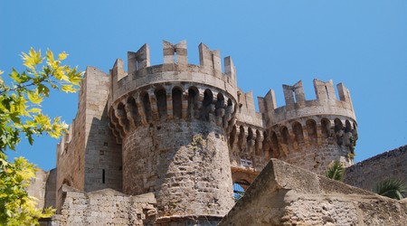 Zamek w stolicy Rodos – Grecja