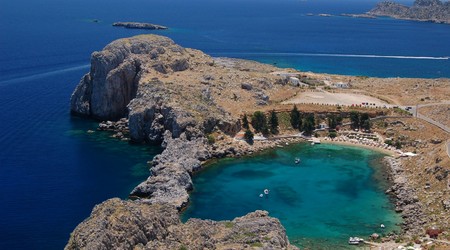 Zatoka Św. Pawła, Lindos – Rodos, Grecja