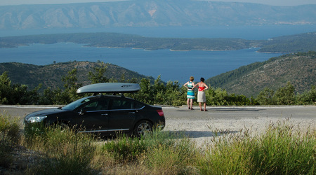 Wyspa Hvar, stara trasa do miasta Hvar. – Chorwacja