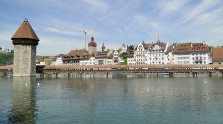 Kapellbrucke - most kapliczny – Lucerna, Szwajcaria