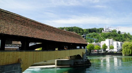 Spreuerbrucke - most plewny – Lucerna, Szwajcaria