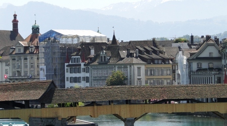 Spreuerbrucke - most plewny – Lucerna, Szwajcaria