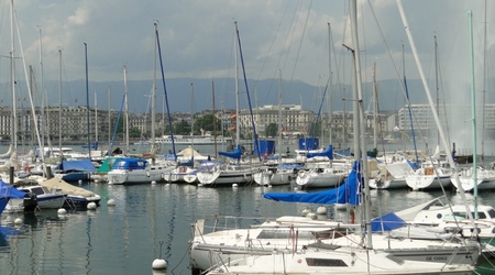 Genewa - port – Szwajcaria