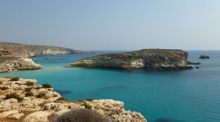 a tu wyspa jak na dłoni – Lampedusa, Włochy