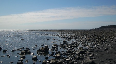 Czarna plaża – Lanzarote, Hiszpania
