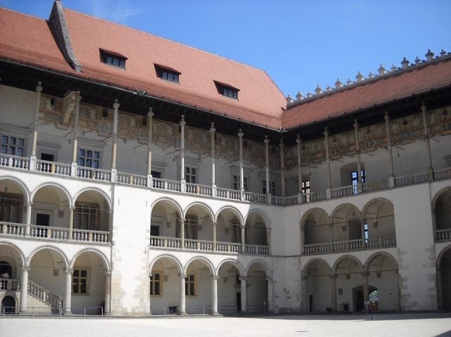 Wawel - Dziedziniec arkadowy