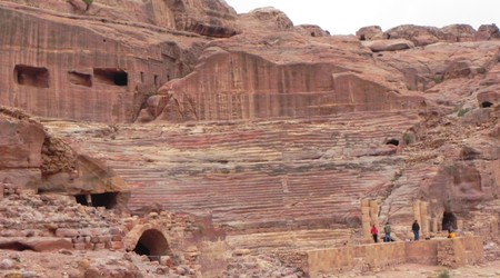 Amfiteatr – Petra, Jordania