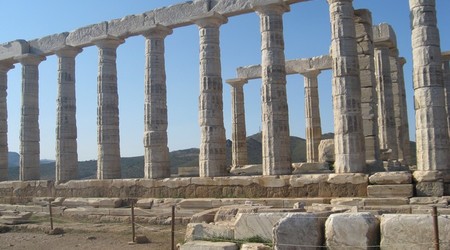 511677 - sounion grecja Świątynia Posejdona – sounion-grecja