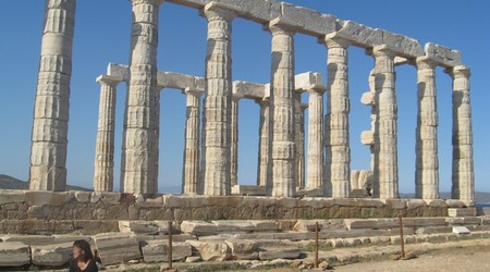 511680 - sounion grecja Świątynia Posejdona – sounion-grecja