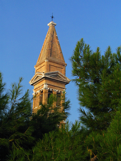 Burano - wieża San Martino Vescovo