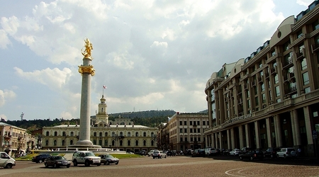 Plac Wolności – Tbilisi, Gruzja
