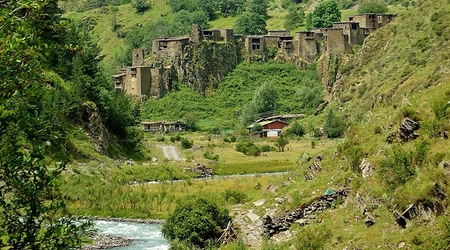Szatili – Shatili, Gruzja
