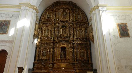 Ołtarz w katedrze – Cuernavaca, Meksyk