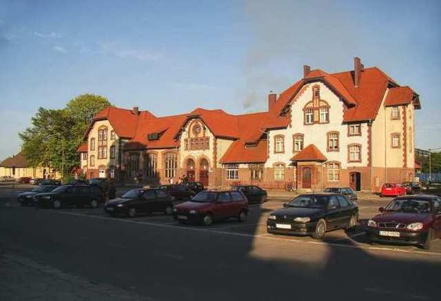 Budynek dworca kolejowego szczecinek
