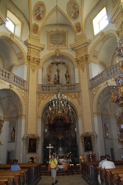 wnętrze Bazyliki – Wambierzyce, Polska