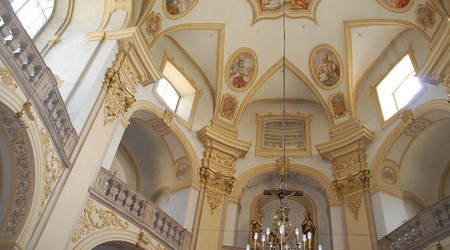 wnętrze Bazyliki – Wambierzyce, Polska