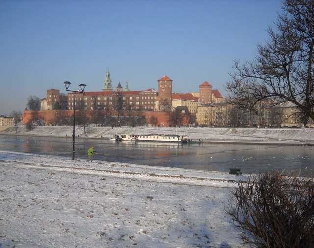Wawel zimą