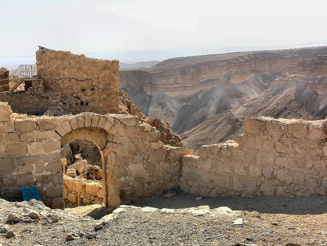Masada, Izrael - twierdza pomnik
