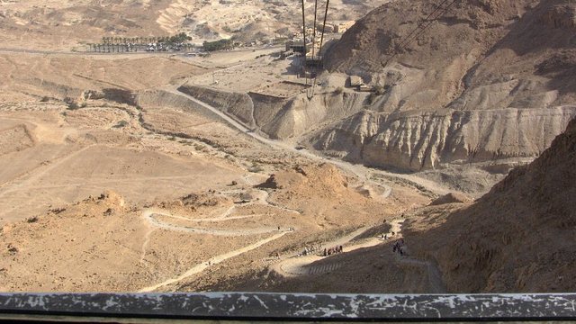 Masada, Izrael - twierdza pomnik