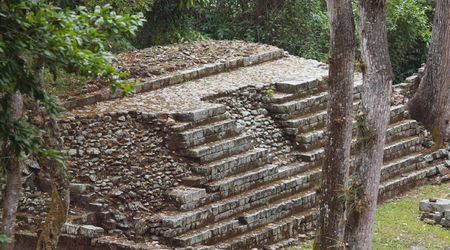 Ruiny Copan -  cmentarz – Copán, Honduras