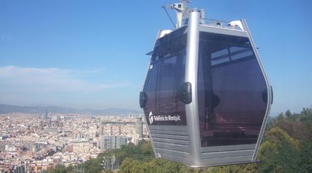 Kolejka linowa na Montjuic – Barcelona, Hiszpania
