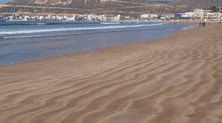 Agadir - plaża – Maroko