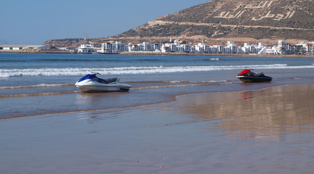 Agadir - plaża – Maroko