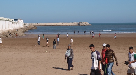 El Jadida - plaża – Maroko