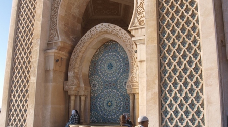 Casablanca - meczet Hassana II – Maroko