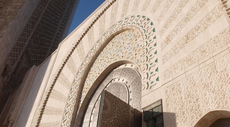 Casablanca - meczet Hassana II – Maroko