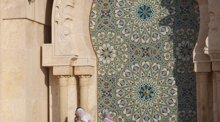 Casablanca - meczet Hassana II – Maroko