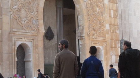 Casablanca - meczet Hassana II – Maroko