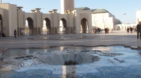 Casablanca - meczet Hassana II – Maroko