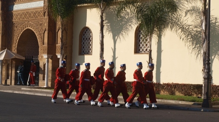 Rabat - pałac królewski – Maroko