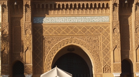 Rabat - pałac królewski – Maroko