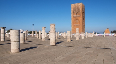 Rabat - wieża Hassana – Maroko