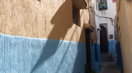 Rabat - uliczki cytadeli – Maroko