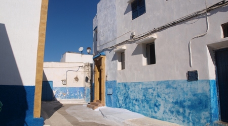 Rabat - uliczki cytadeli – Maroko