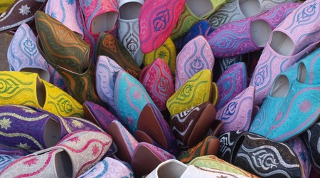 Meknes - bambusze – Maroko