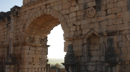 Volubili - łuk triumfalny Karakali – Maroko