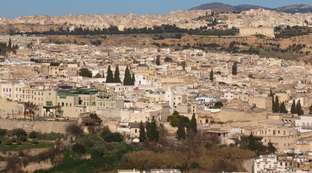 Fez - widok na miasto – Fès, Maroko