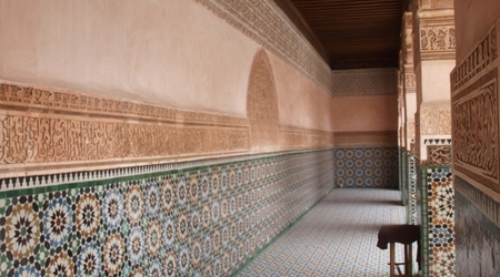 Marakesz - medresa Ali ben Jusufa – Marrakech, Maroko