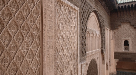 Marakesz - medresa Ali ben Jusufa – Marrakech, Maroko
