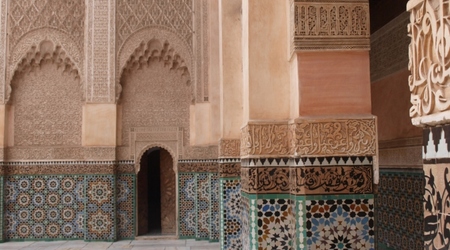 Marakesz - medresa Ali ben Jusufa – Marrakech, Maroko