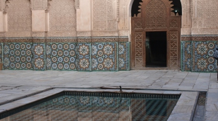 Marakesz - medresa Ali ben Jusufa – Marrakech, Maroko