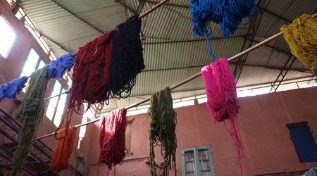 Marakesz - wełna – Marrakech, Maroko