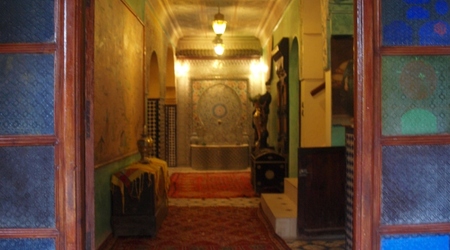 Zagora - przedsionek hotelu – Maroko