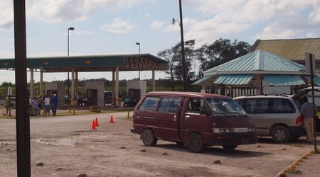 Granica Belize z Meksykiem – Chetumal