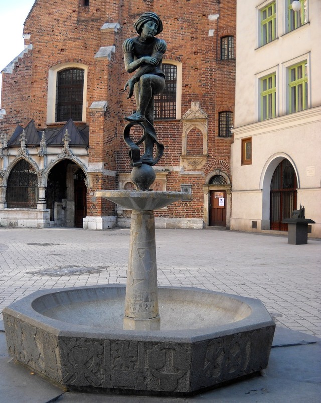 Fontanna z żakiem